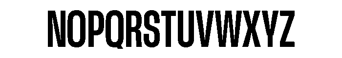 GTStandard LCondensedBold Font UPPERCASE