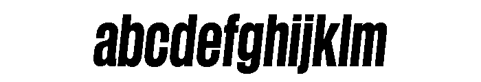 GTStandard LCondensedHeavyOblique FONT