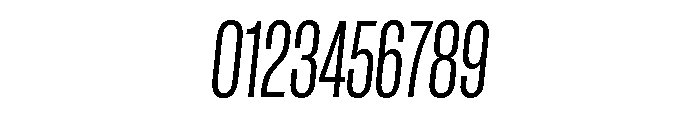 GTStandard LCondensedLightOblique 2 Font OTHER CHARS