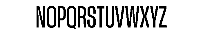 GTStandard LCondensedMedium Font UPPERCASE