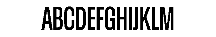 GTStandard LCondensedSemibold Font UPPERCASE