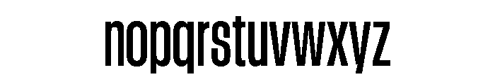 GTStandard LCondensedSemibold Font LOWERCASE