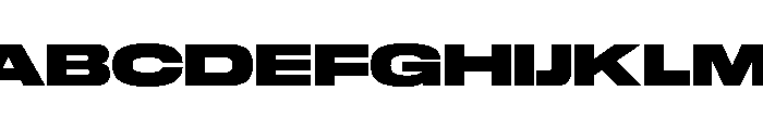 GTStandard LExpandedBlack Font UPPERCASE