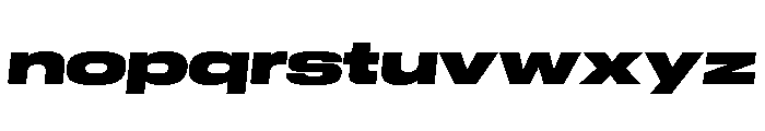 GTStandard LExpandedBlackOblique 2 Font LOWERCASE