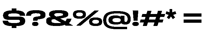 GTStandard LExpandedBold 2 Font OTHER CHARS