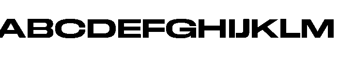 GTStandard LExpandedBold 2 Font UPPERCASE