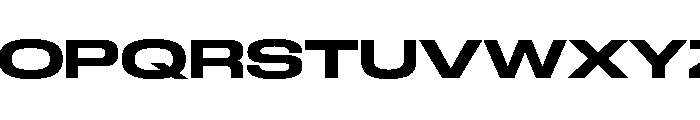 GTStandard LExpandedBold Font UPPERCASE