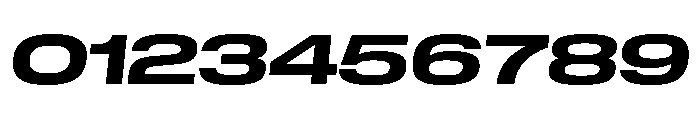 GTStandard LExpandedBoldOblique Font OTHER CHARS