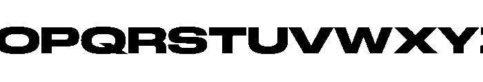 GTStandard LExpandedHeavy 2 Font UPPERCASE