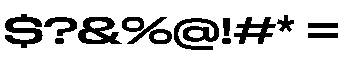 GTStandard LExpandedSemibold Font OTHER CHARS