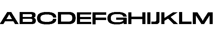 GTStandard LExpandedSemibold Font UPPERCASE