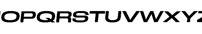 GTStandard LExpandedSemiboldOblique Font UPPERCASE
