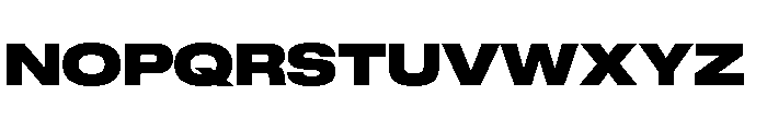 GTStandard LExtendedBlack 2 Font UPPERCASE