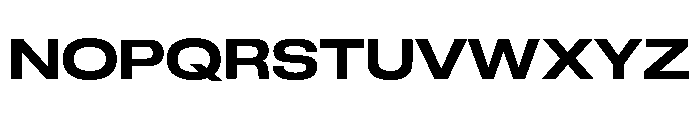 GTStandard LExtendedBold 2 Font UPPERCASE