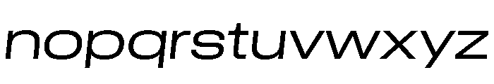 GTStandard LExtendedLightOblique 2 Font LOWERCASE