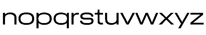 GTStandard LExtendedLight Font LOWERCASE