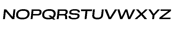 GTStandard LExtendedMediumOblique 2 Font UPPERCASE