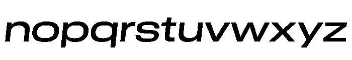 GTStandard LExtendedMediumOblique 2 Font LOWERCASE