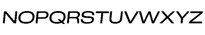 GTStandard LExtendedRegularOblique 2 Font UPPERCASE