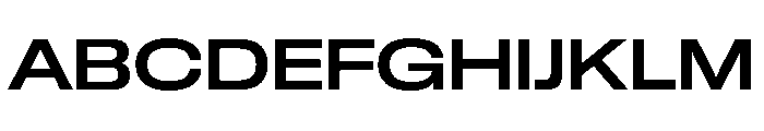 GTStandard LExtendedSemibold Font UPPERCASE