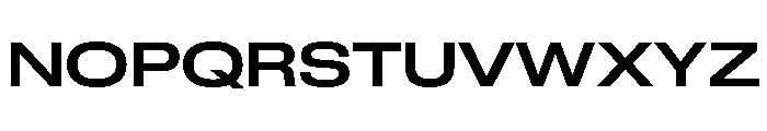 GTStandard LExtendedSemibold Font UPPERCASE