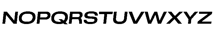 GTStandard LExtendedSemiboldOblique 2 Font UPPERCASE
