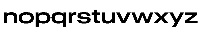 GTStandard LExtendedSemibold Font LOWERCASE