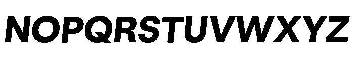 GTStandard LHeavyOblique 2 Font UPPERCASE