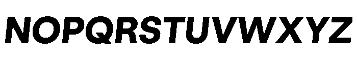GTStandard LHeavyOblique Font UPPERCASE
