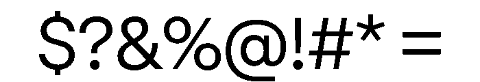 GTStandard LLight Font OTHER CHARS