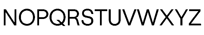 GTStandard LLight Font UPPERCASE