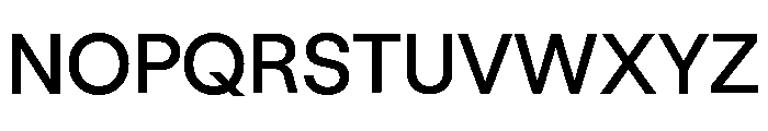 GTStandard LMedium Font UPPERCASE