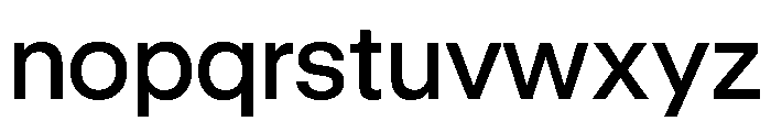 GTStandard LMedium Font LOWERCASE