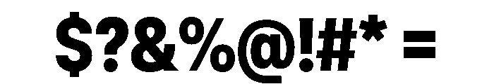 GTStandard LNarrowBlack 2 Font OTHER CHARS