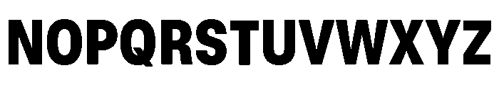 GTStandard LNarrowBlack Font UPPERCASE