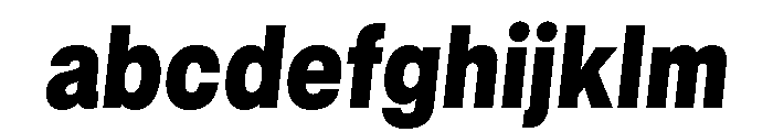 GTStandard LNarrowBlackOblique 2 FONT