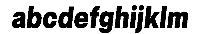 GTStandard LNarrowBlackOblique FONT