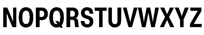 GTStandard LNarrowBold 2 Font UPPERCASE