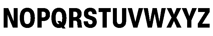 GTStandard LNarrowHeavy 2 Font UPPERCASE