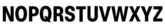 GTStandard LNarrowHeavy Font UPPERCASE