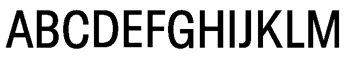 GTStandard LNarrowMedium 2 Font UPPERCASE