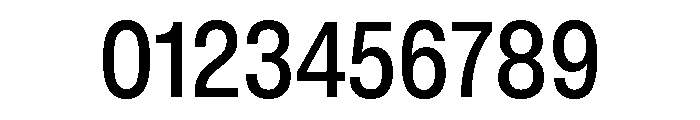 GTStandard LNarrowMedium Font OTHER CHARS