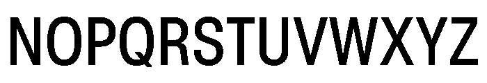 GTStandard LNarrowMedium Font UPPERCASE