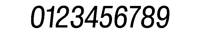 GTStandard LNarrowRegularOblique 2 Font OTHER CHARS