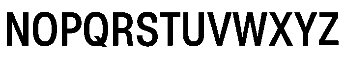 GTStandard LNarrowSemibold 2 Font UPPERCASE
