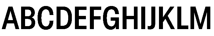 GTStandard LNarrowSemibold Font UPPERCASE