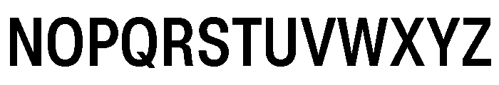 GTStandard LNarrowSemibold Font UPPERCASE