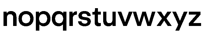 GTStandard LSemibold Font LOWERCASE