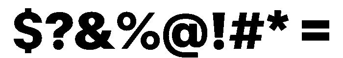 GTStandard MBlack 2 Font OTHER CHARS
