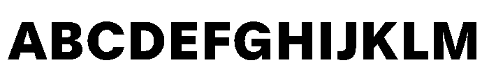 GTStandard MBlack 2 Font UPPERCASE